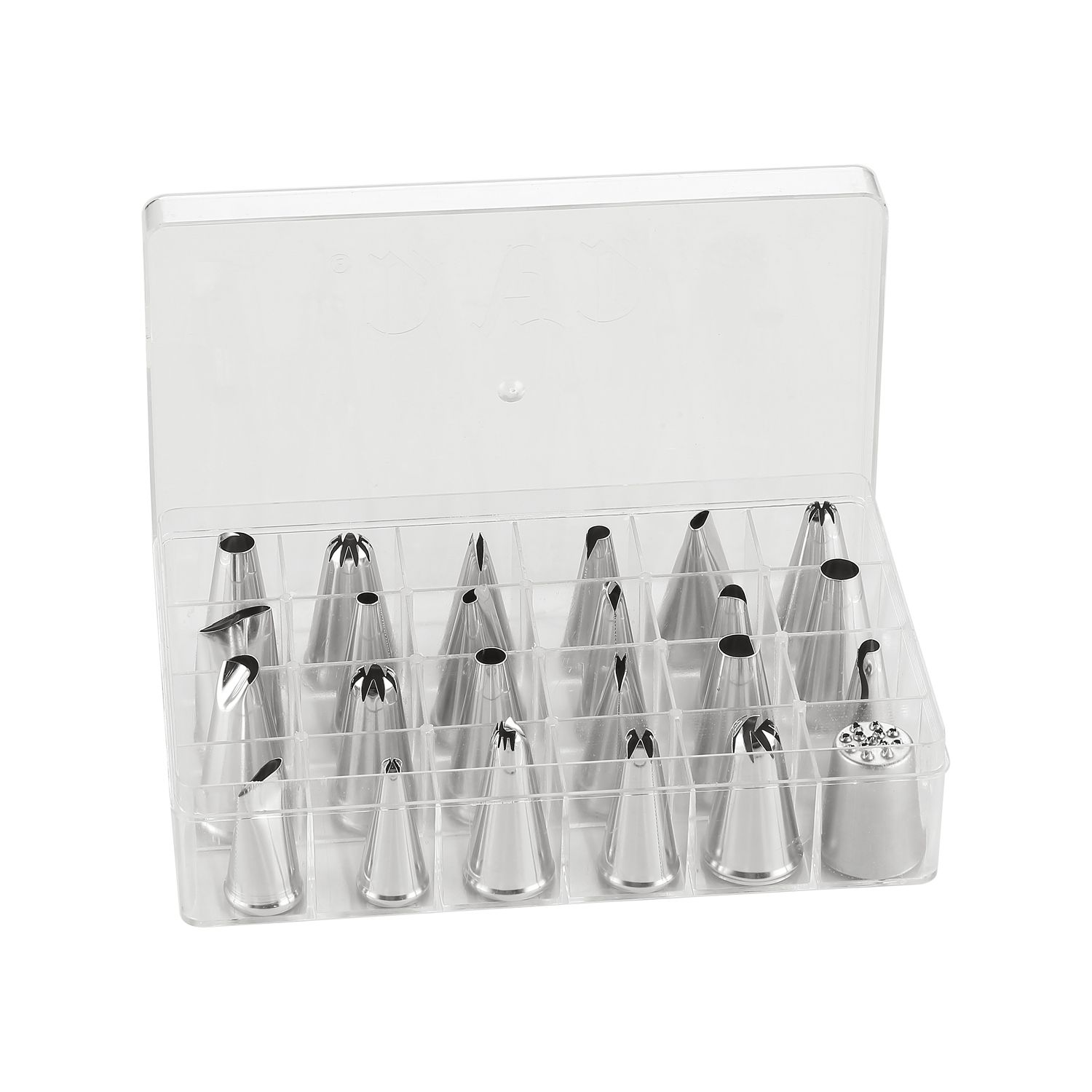 24pc Decorating Tip Set, S/Steel